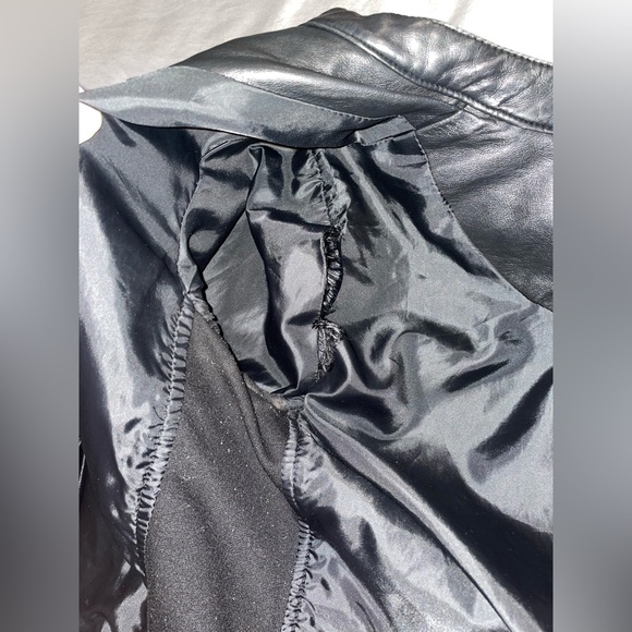 CALVIN KLEIN leather jacket - Picture 3 of 4